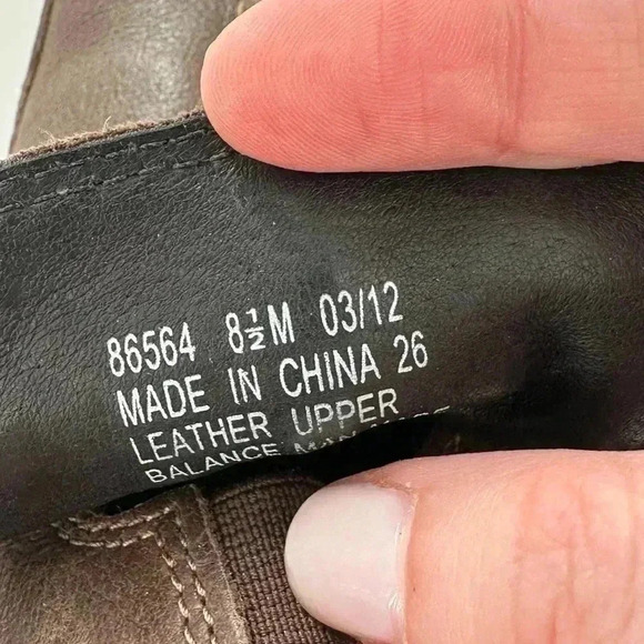 Clarks wave womens flats size 8.5 brown leather comfort walking loafers - Picture 12 of 13